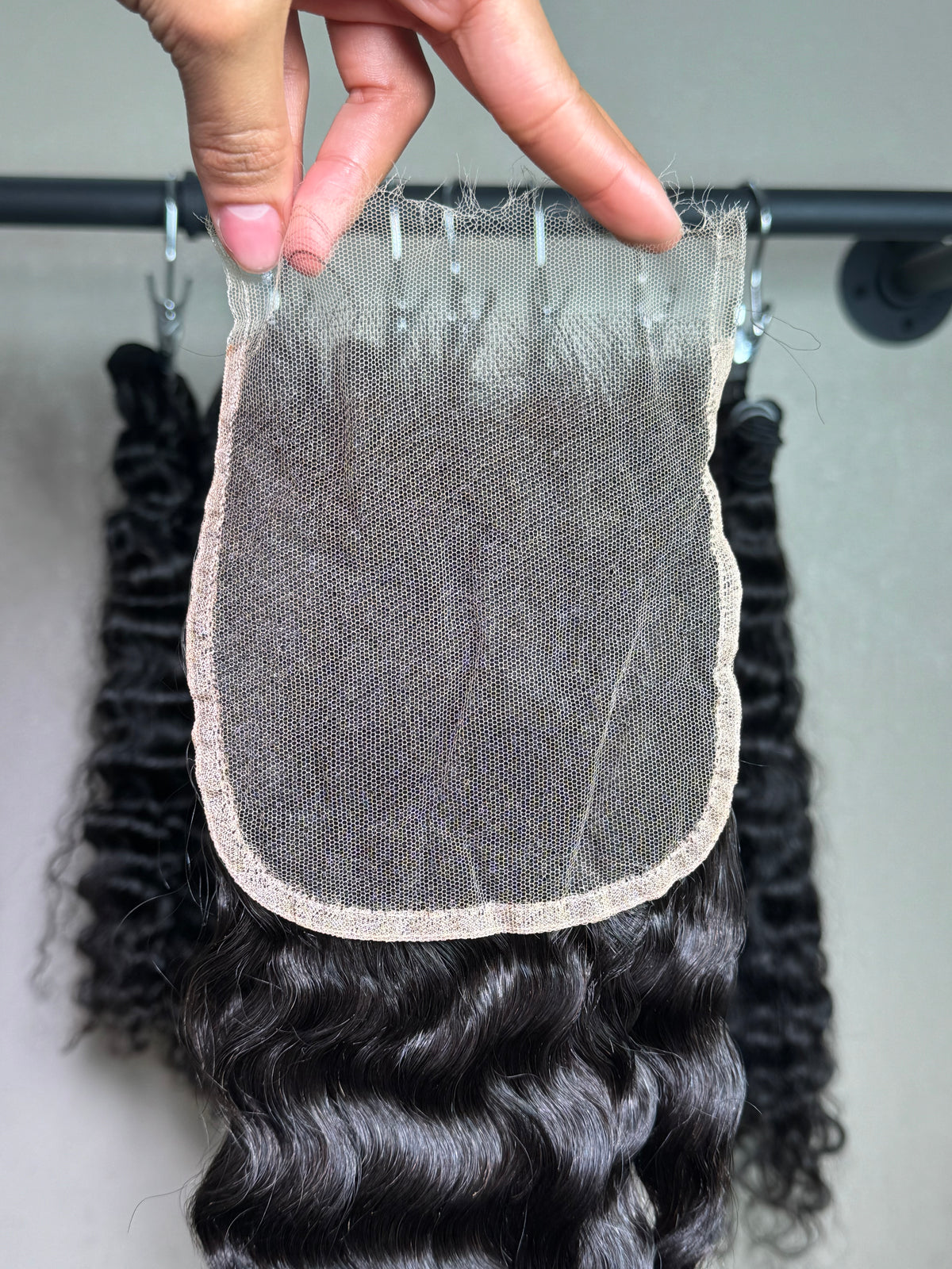 Lace & Closure HD Burmese Curly- Virgin Hair