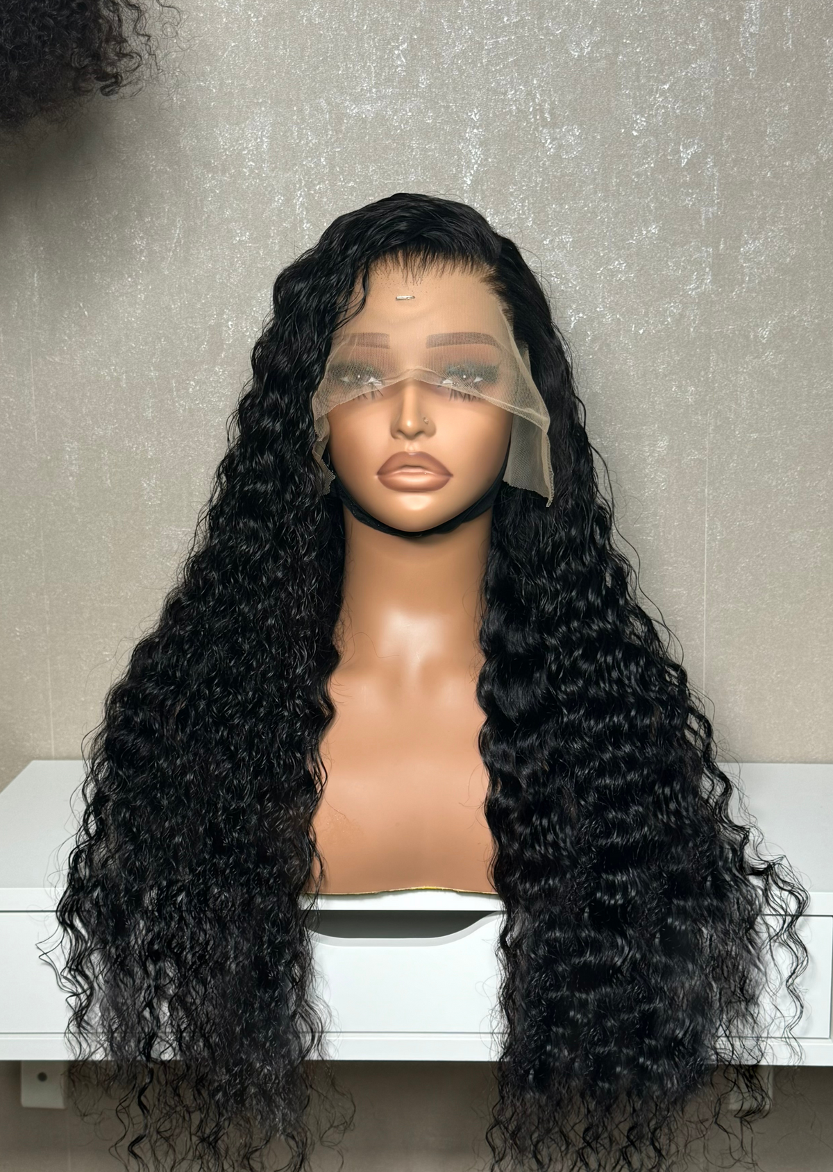 Perruque Curly noir - Classic Hair